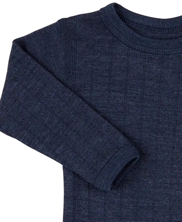 Joha Uld/Silke Body Navy blå