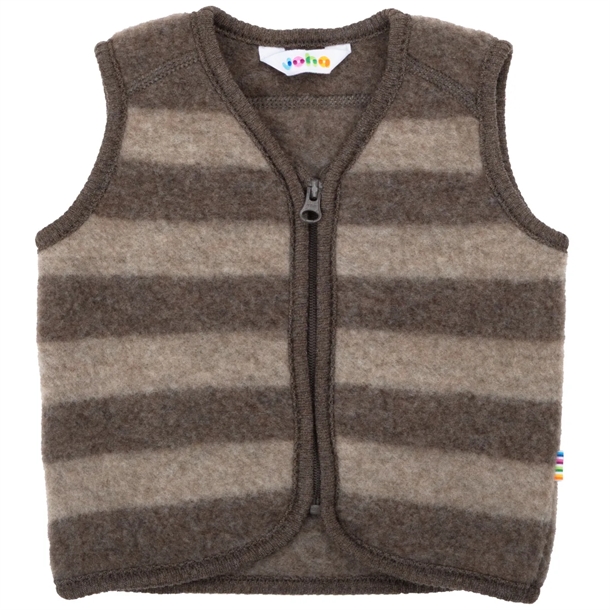 Joha Uld Vest - Brun