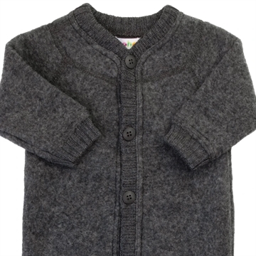 Joha Ulddragt Grå med knapper