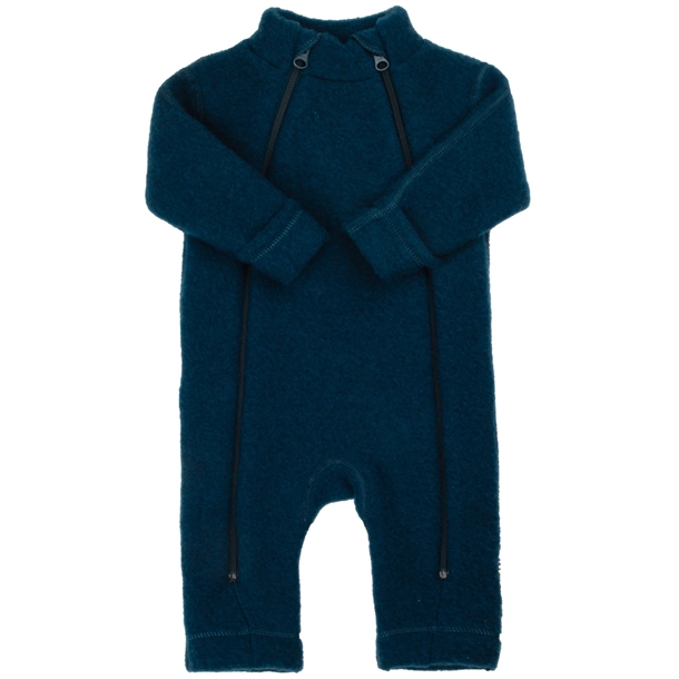 Joha Ulddragt - 2i1 Lynlås - Mrk. turkis