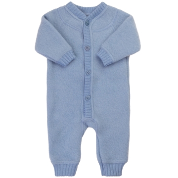 Joha Ulddragt Lyseblå med knapper