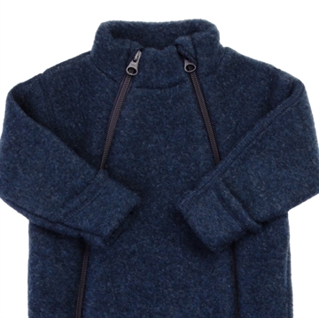 Joha Ulddragt Mørkeblå 2i1 Lynlås