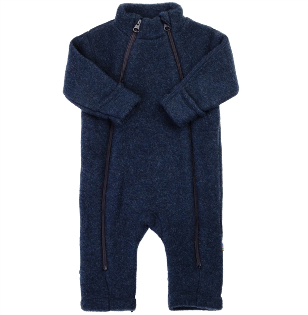 Joha Ulddragt Mørkeblå 2i1 Lynlås