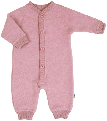 Joha Ulddragt Old Rose i støvet rosa med knapper