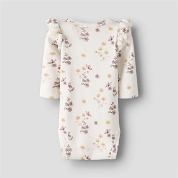 Lil Atelier Body - NBFGAVO EKO - Coconut Milk Flower Mix med blomsterprint