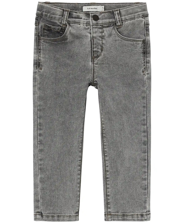 #3 - Lil Atelier Bukser Jeans Ryan Light Grey Denim
