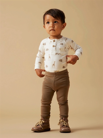 Lil Atelier Leggings - Gayo - Shitake