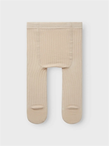 Lil Atelier Strømpebukser Nbnilso Gray Morn - Baby - i beige