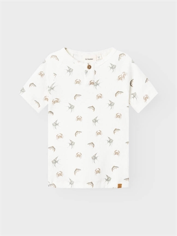 Lil Atelier T-shirt Gio Coconut Milk Crab