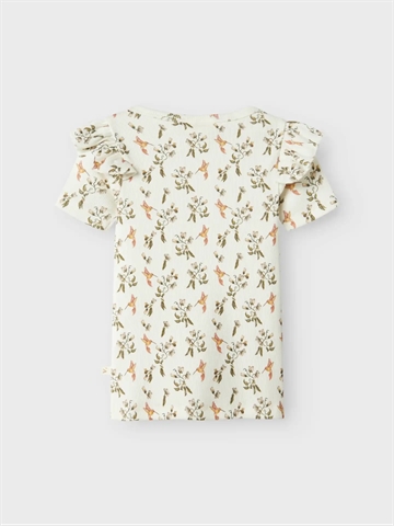 Lil Atelier T-shirt - NbfFlavo - Coconut Milk Humming Bird