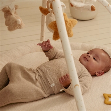 Little Dutch Aktivitetstæppe Newborn Beige i smukke, neutrale farver