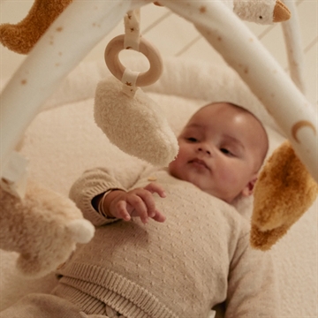 Little Dutch Aktivitetstæppe Newborn Beige i smukke, neutrale farver