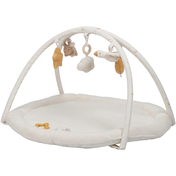 Little Dutch Aktivitetstæppe Newborn Beige i smukke, neutrale farver