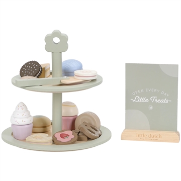 Little Dutch Legemad - Træ - Kagefad