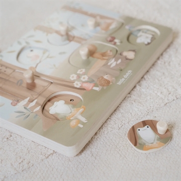 Little Dutch Puslespil med lyd - Forest Friends