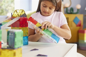 MAGNA-TILES Kuglebane - Deluxe Rail Racer - 90 dele