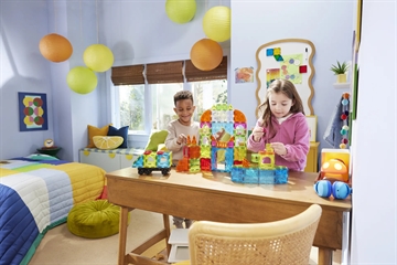 Magna-Tiles - City Center + MicroMAGS - 110 dele