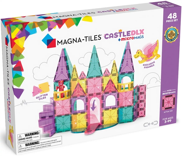 Magna-Tiles - Deluxe Slot - 48 stk. - magnet legetøj