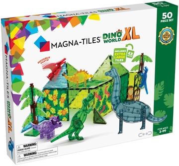 Magna-Tiles - Dino World XL - 50 stk.