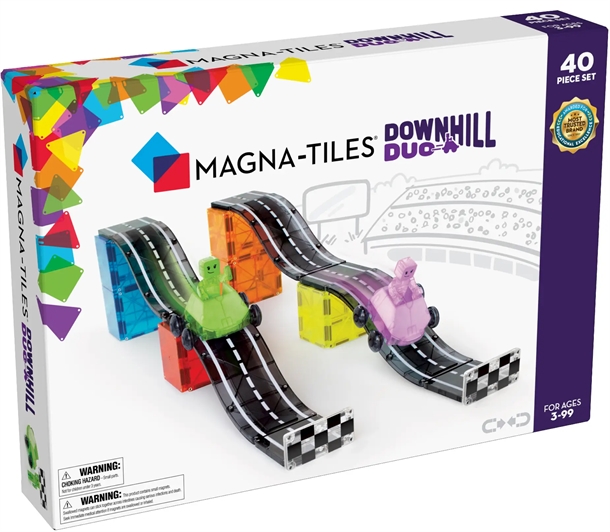 	Magna-Tiles Downhill Duo 40 stk. – ramper og biler
