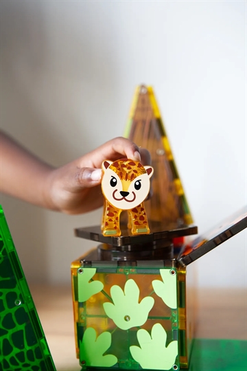 Magna-Tiles - Jungle Dyr - 25 stk. - magnetisk legetøj