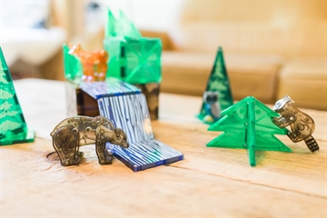 Magna-Tiles - Skovens Dyr - 25 stk.