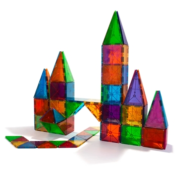Magna-Tiles - Transparent - 100 stk. - magnet legetøj
