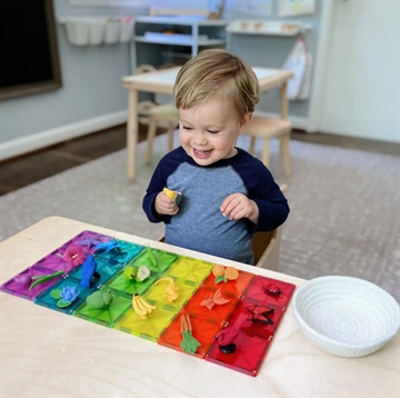 Magna-Tiles - Transparent - 100 stk. - magnet legetøj