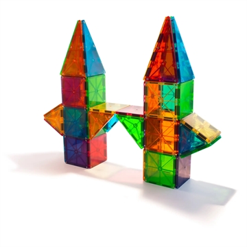 Magna-Tiles - Transparent - 100 stk. - magnet legetøj