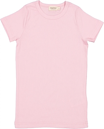 MarMar T-shirt Tago Modal Fine Rib Smoothie i pink