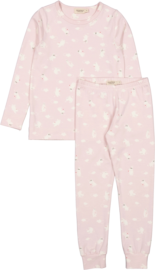 MarMar Copenhagen Moomin Nattøj Modal - Rose Moomin