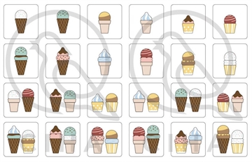 Matematisk isbutik - 113 dele