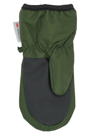 Mikk-Line Luffer med tommelfinger & velcro - Vandtætte - Kombu Green - i grøn
