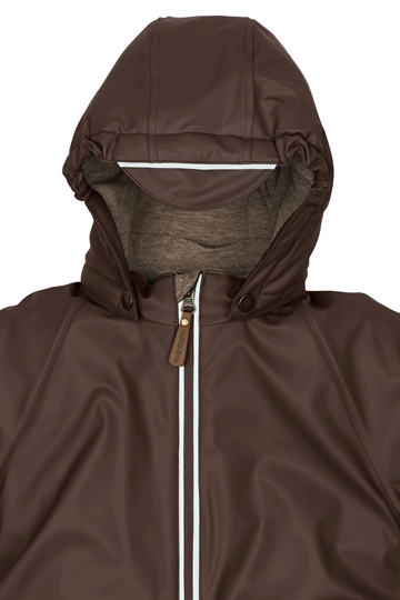 Mikk-Line Flyverdragt - PU - Recycled - French Roast - gummiflyverdragt