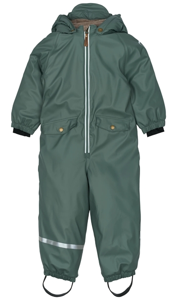 Mikk-Line Flyverdragt - PU - Recycled - Balsam Green - gummiflyverdragt i turkisgrøn