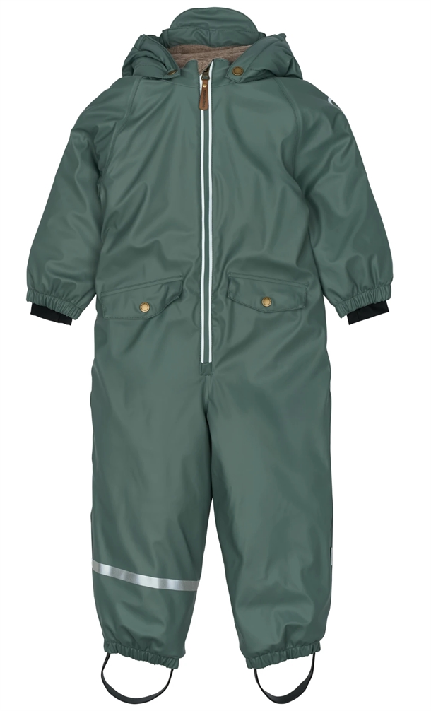 Mikk-line Flyverdragt Pu Recycled Balsam Green