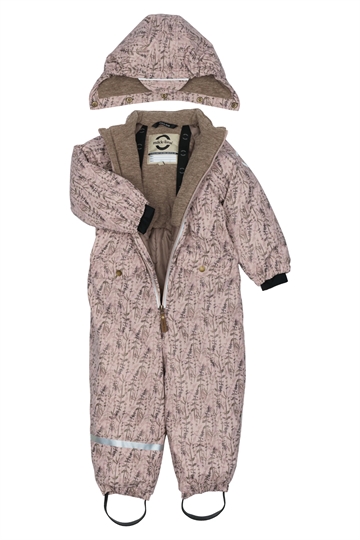 Mikk-Line Flyverdragt - PU - Recycled - Cloud Gray AOP - gummiflyverdragt