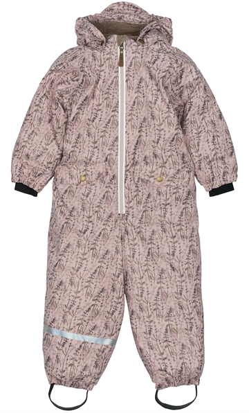 Mikk-Line Flyverdragt - PU - Recycled - Cloud Gray AOP - gummiflyverdragt