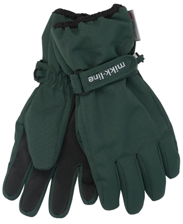 Mikk-Line Handsker - Vandtætte - Darkest Sprouse i grøn