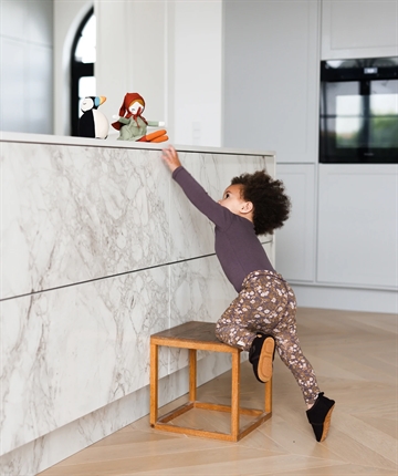 Mikk-Line Hjemmesko - Prewalker Uld - Anthracite Melange