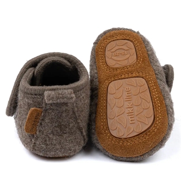 Mikk-Line Hjemmesko - Prewalker Uld - Melange Denver