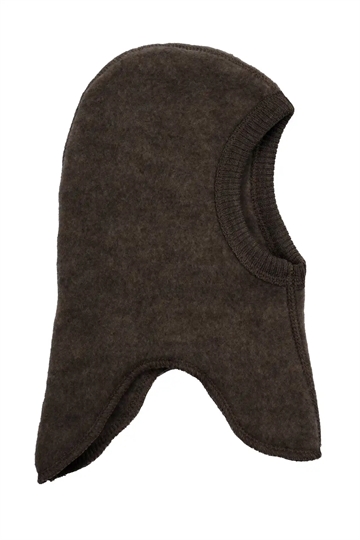 Mikk-Line Hue - Uld - Dark Brown Melange i brun