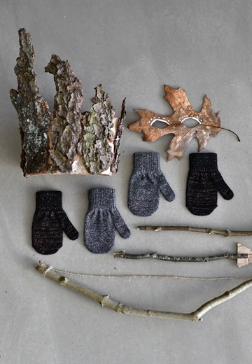 Mikk-Line Luffer - Sort med glimmer