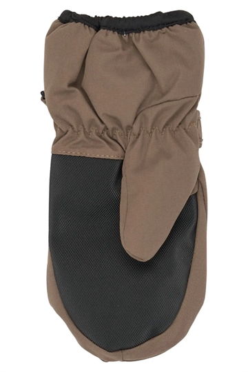 Mikk-Line Luffer med tommelfinger & velcro - Vandtætte - Chocolate Chip