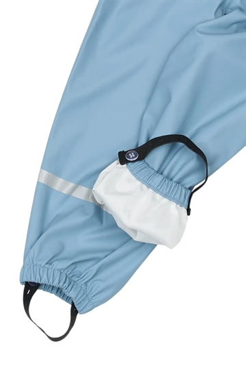 Mikk-Line Regntøj - Faded Denim - regnsæt i blå