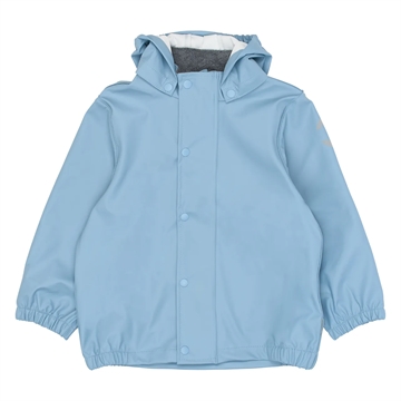 Mikk-Line Regntøj - Faded Denim - regnsæt i blå