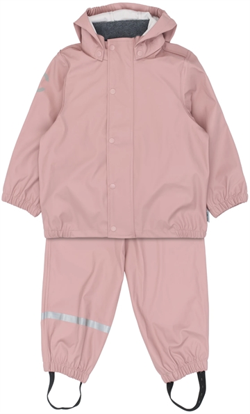 Mikk-Line Regntøj - Woodrose i rosa