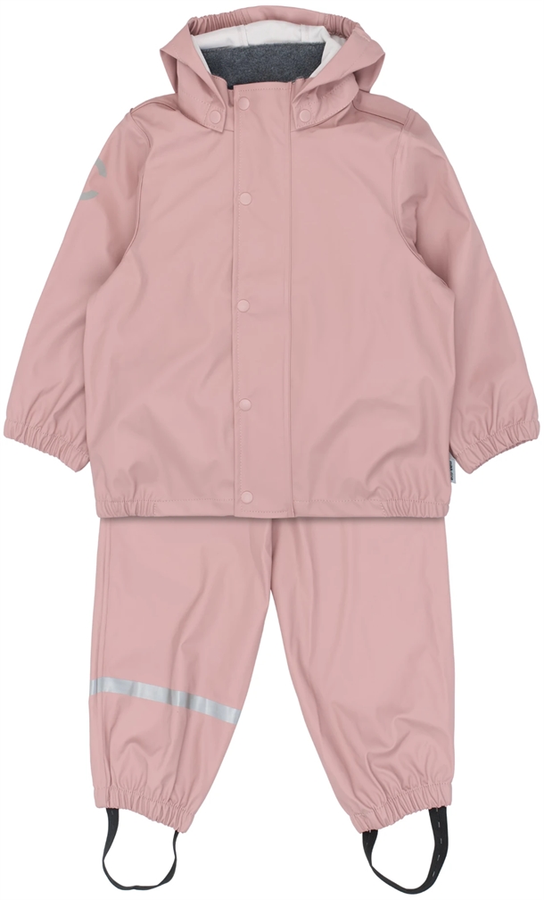 Mikk-Line Regntøj - Woodrose i rosa