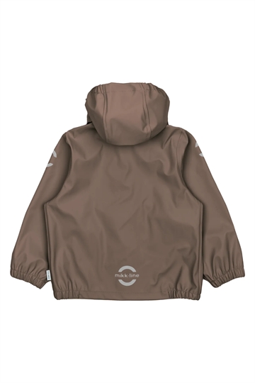 Mikk-Line Regntøj - med seler - Chocolate Chip i brun