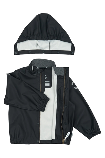 Mikk-Line Regntøj - med seler - Dark Navy i mørkeblå